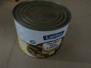 lot 379 image: Can of Harina Stuffed Vine Leaves...