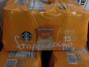 lot 380 image: 15 pack Starbucks Frappuccino Caram...