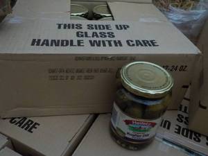 lot 393 image: 12 - 24 oz Jars Heifetz Organic Kos...