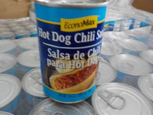lot 403 image: 24 Pack Hot Dog Chili Sauce...