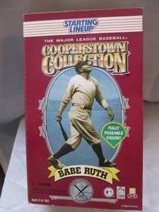 lot 520 image: Babe Ruth 12 fully poseable figure...