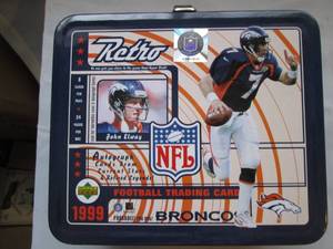 lot 534 image: Dan Marino and John Elway Retro upp...