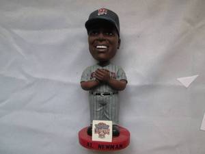lot 556 image: Al Newman 7 bobblehead genuine han...