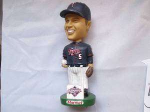 lot 558 image: Michael Cuddyer 7 bobblehead genui...