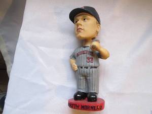 lot 571 image: Justin Morneau 7 bobblehead genuin...