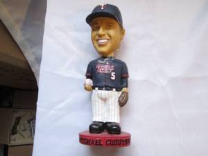 lot 572 image: Michael Cuddyer 7 bobblehead genui...