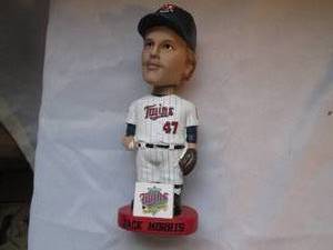 lot 591 image: Jack Morris 7 bobblehead genuine h...
