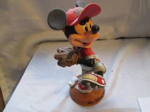 lot 596 image: Mickey Mouse 9 Pitcher bobblehead...