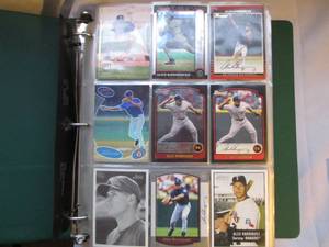 lot 620 image: Alex Rodriguez large binder FULL...
