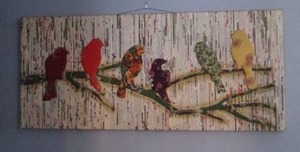 lot 8 image: 2x4 foot wall art...