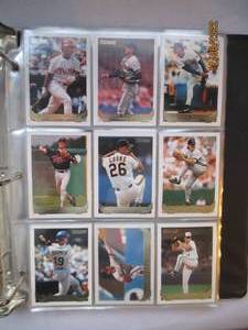 lot 632 image: Very large 1995 Score Baseball bind...