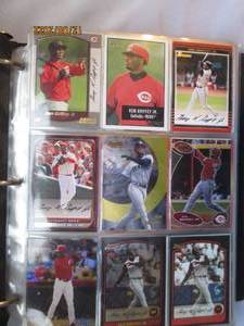 lot 640 image: Ken Griffey Jr very large binder FU...