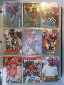lot 653 image: Barry Sanders, Jerry Rice Large bin...