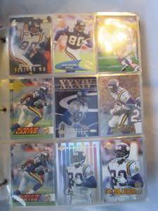 lot 652 image: Randy Moss, Cris Carter, Daunte Cul...
