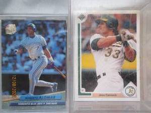 lot 654 image: Jose Canseco, Roberto Alomar clear ...