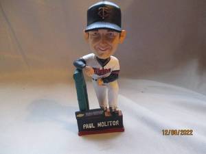lot 707 image: Paul Molitor Hand Painted bobble he...