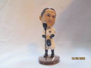 lot 714 image: Lou Gehrig Microphone bobble head...