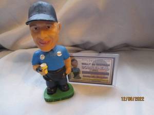 lot 735 image: Wally the Beerman signed card and b...