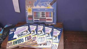lot 24 image: Brand new Calligraphy Set and addit...