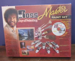 lot 29 image: Brand new Bob Ross Master Joy of pa...