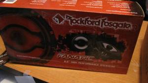 lot 41 image: New in box Rockford Fosgate 6.5 sp...