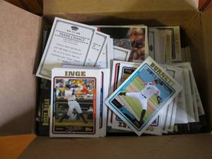 lot 468 image: Box full of trading cards (see pict...