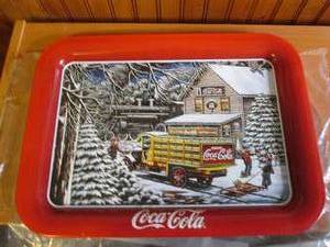 lot 469 image: Coca Cola vintage party platter...