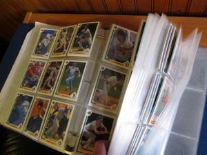 lot 471 image: Binder full of trading cards (see p...