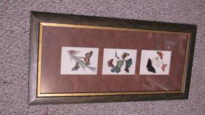 lot 65 image: Beautiful Ornate framed and matted ...
