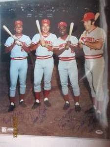lot 807 image: Pete Rose, Tony Perez, Johnny Bench...