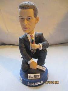lot 833 image: Bill Beise superfan bobble head...