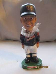lot 848 image: Billy Martin bobble head in box...