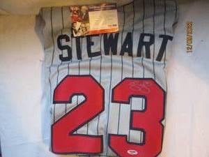 lot 853 image: Shannon Stewart Signed Jersey #23 X...