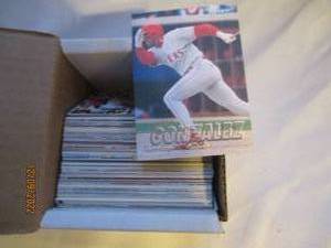 lot 866 image: Juan Gonzalez misc card box...