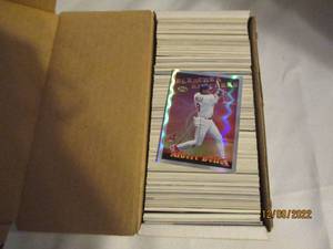 lot 872 image: Albert Belle box of trading cards...
