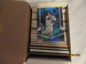 lot 875 image: Chipper Jones box of trading cards...