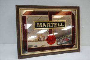 lot 9 image: Martell liquor sign