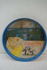 lot 19 image: Hamms beer tray