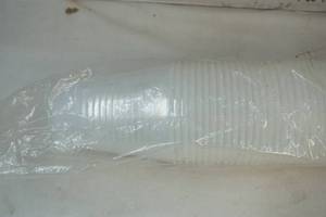 lot 64 image: clear plastic cups