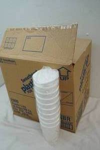 lot 66 image: foam 2 quart containers, lids