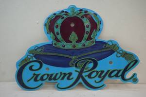 lot 150 image: Crown Royal sign