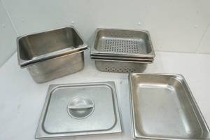 lot 162 image: stainless steel warming pans