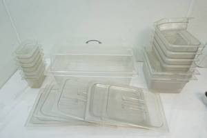 lot 163 image: cambro containers