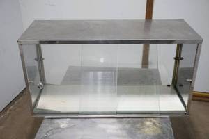 lot 171 image: glass display cabinet