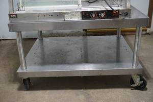 lot 174 image: stainless steel work table