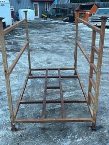 Steel Scaffolding With Climbing Ladders