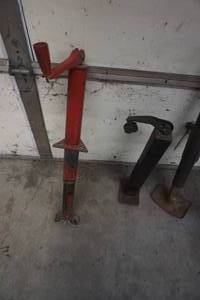 Lot of 3 Trailer Jack Stands In Assorted SizesStyles