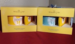 lot 18 image: (2) Wizard of Oz MugCoaster Sets - Brand New