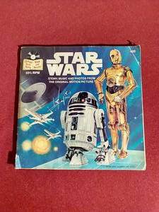 lot 2 image: Star Wars Book & Record