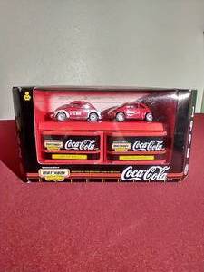lot 3 image: Die-Cast Matchbox Coca-Cola VW Beetles